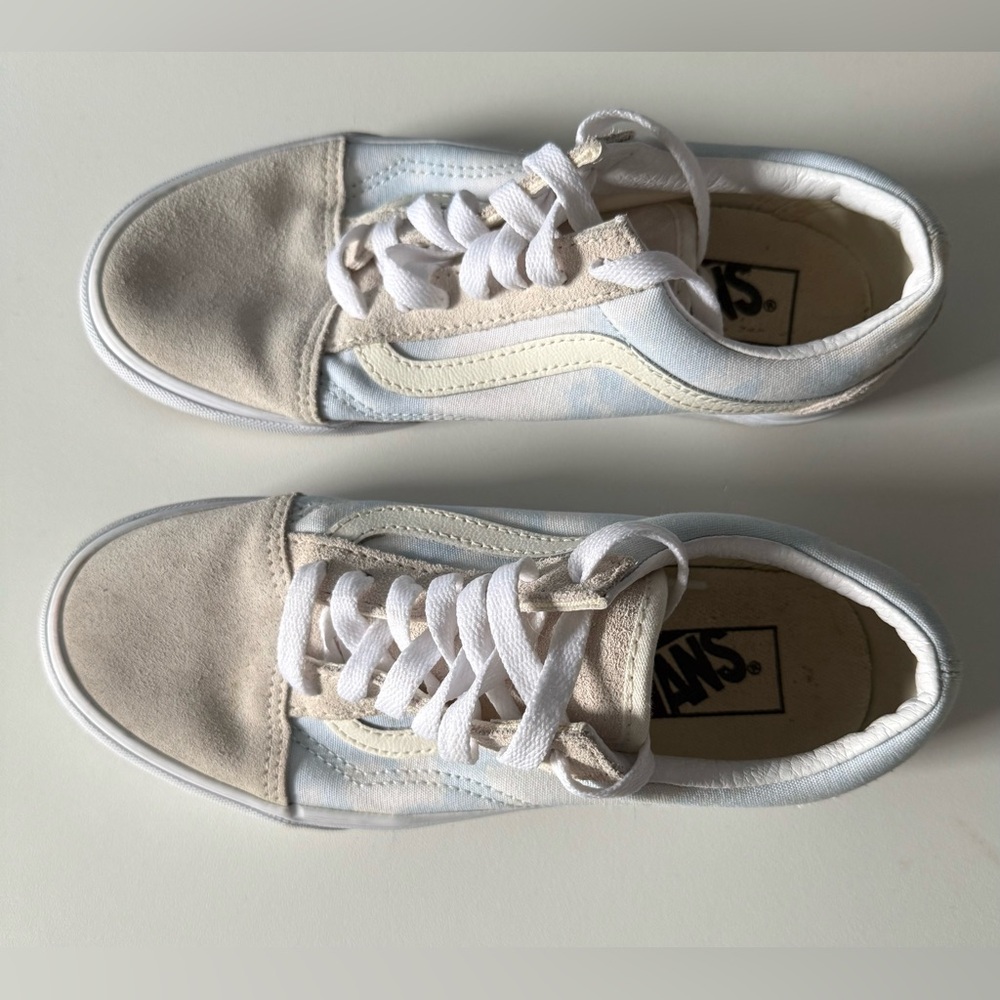 Vans Old School Bleach Wash Sneakers - Picture 5 of 12